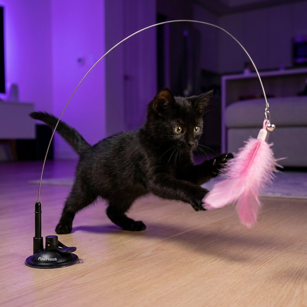 Flash's Play Kit — Teaser Toy + Laser Toy